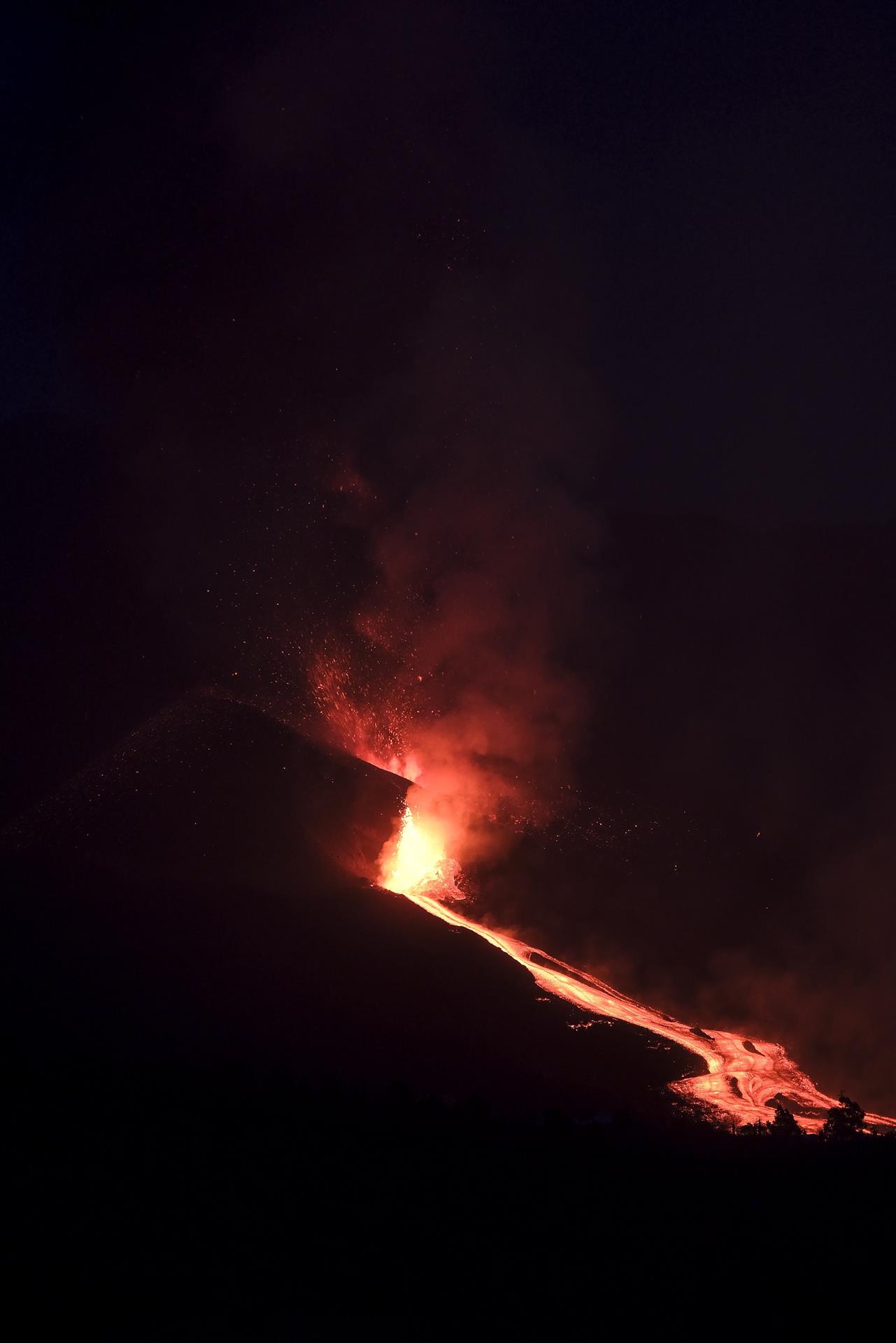 La erupción volcánica de La Palma en imágenes