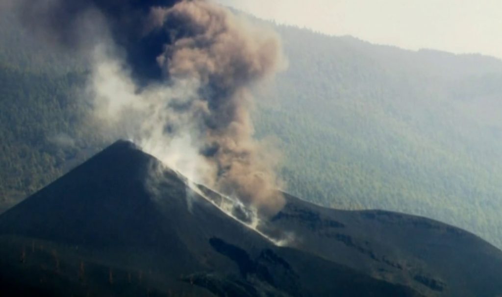 Llega a Puerto Rico una nube con dióxido de azufre del volcán de La Palma