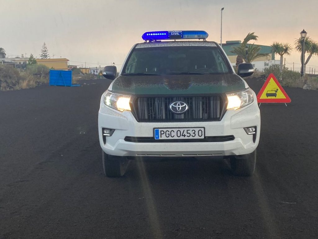 Herido grave un conductor tras un accidente en coche en Breña Alta