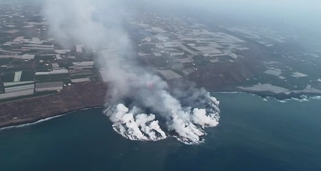 'Delta lávico' o 'isla baja' sí, 'fajana' no