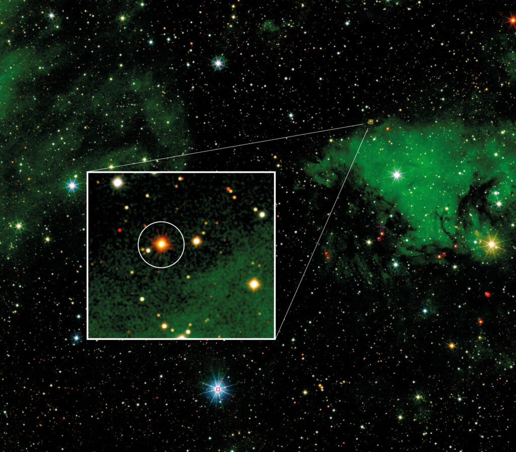 Descubren una de las estrellas más luminosas de la Vía Láctea