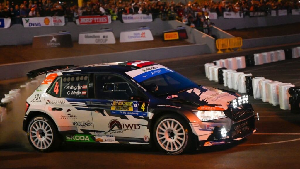 Wagner-Winter, líderes del Rally Islas Canarias