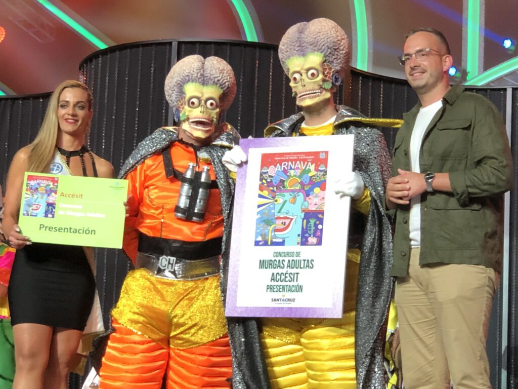 Diablos Locos, ganadores en la final de murgas del Carnaval de Santa Cruz de Tenerife