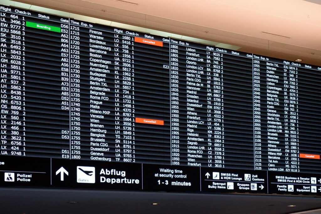 Suiza cierra su espacio aéreo por un problema técnico 