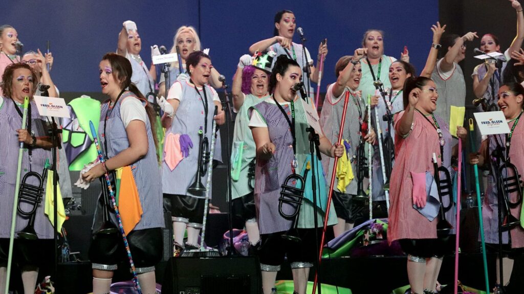 Murga Tras Con Tras, organizadoras del festival de murgas celebrado el 21 de septiembre de 2024 en Santa Cruz de Tenerife