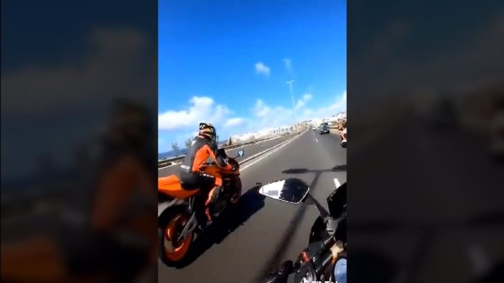 Investigado un motorista por conducción temeraria en Gran Canaria 