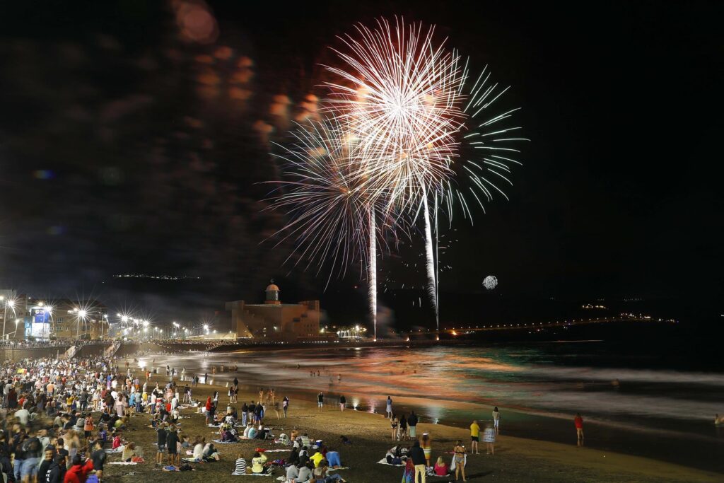 Noche de San Juan en Las Canteras