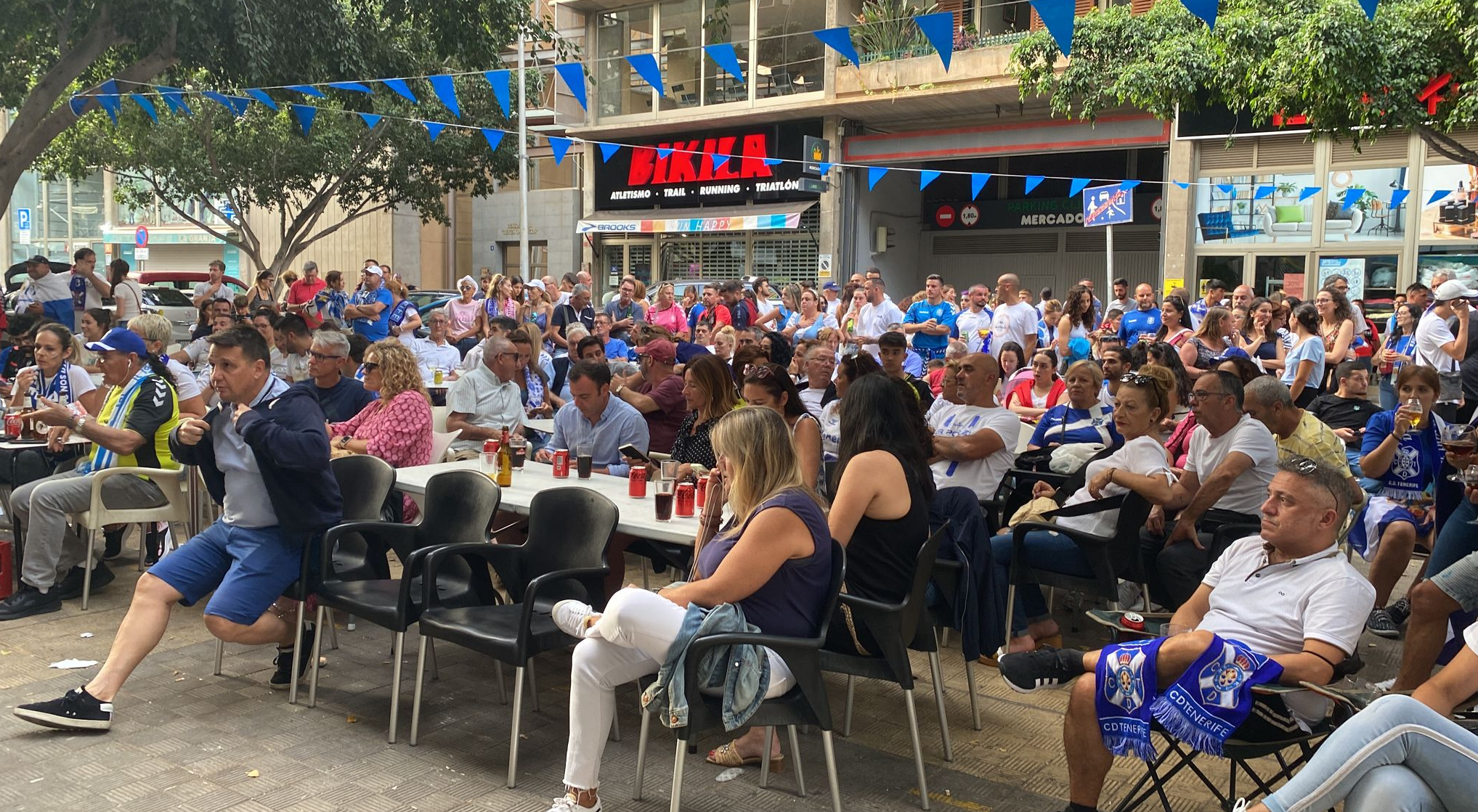 Terrazas para ver el partido