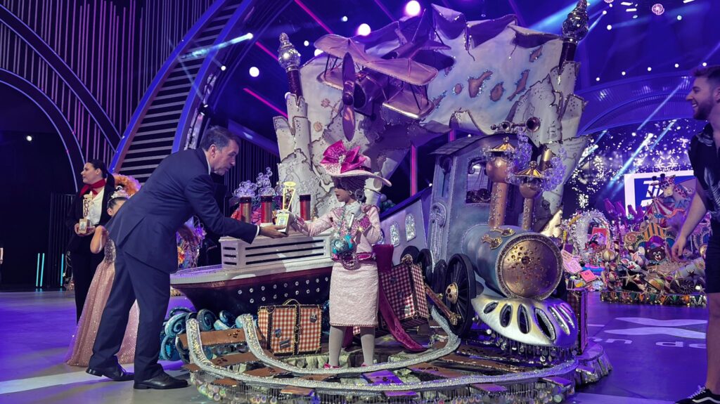 Vera García Lima, Reina Infantil del Carnaval de Santa Cruz de Tenerife