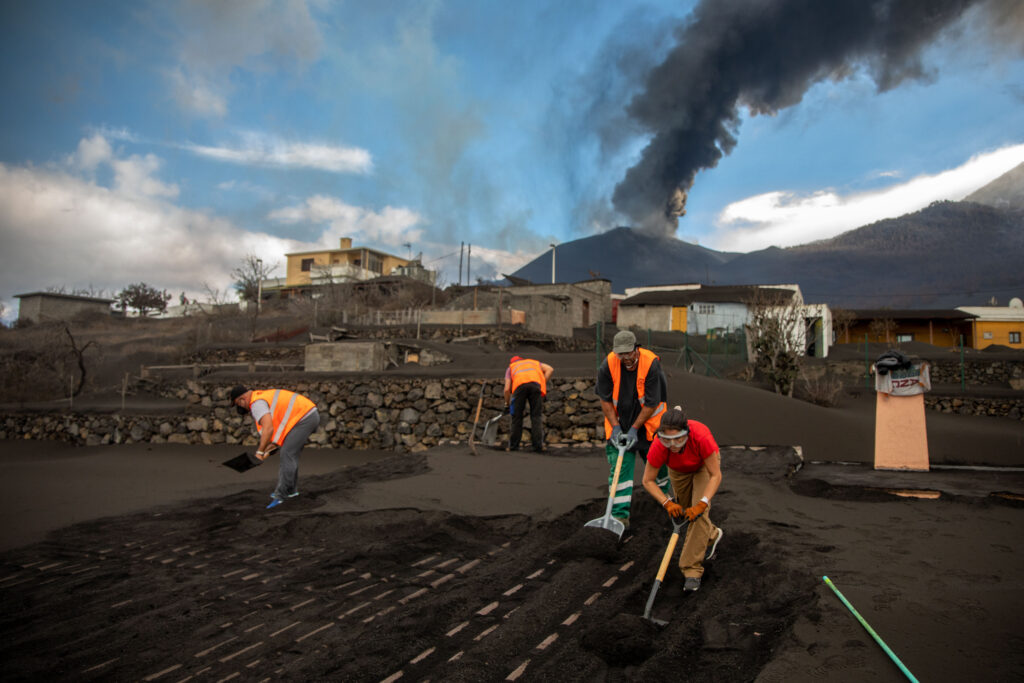 La erupción volcánica de La Palma en imágenes