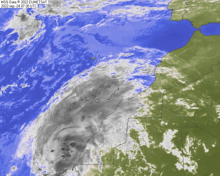 La tormenta tropical Hermine dejará lluvias de hasta 100 litros por metro cuadrado