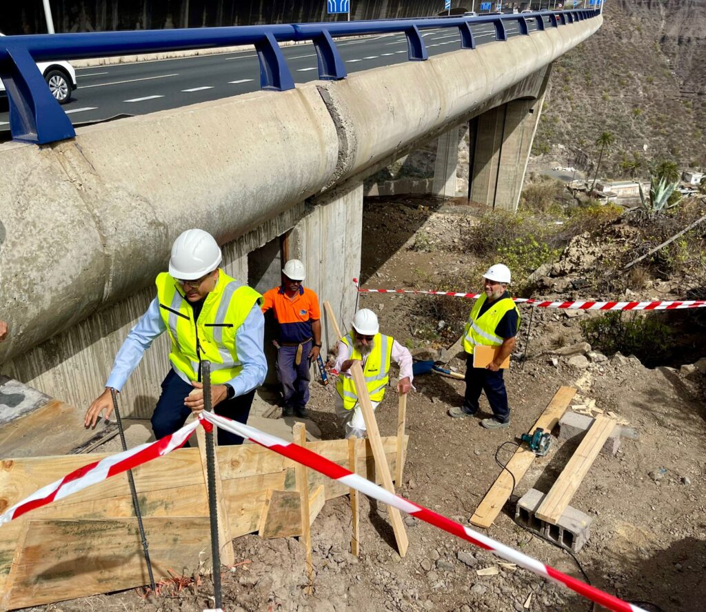 Las guaguas podrán circular por el viaducto del Guiniguada a partir del 12 de septiembre