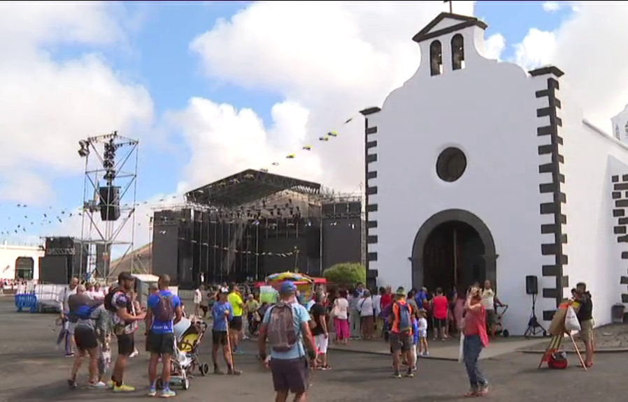 Lanzarote celebra a su patrona, Nuestra Señora de los Dolores