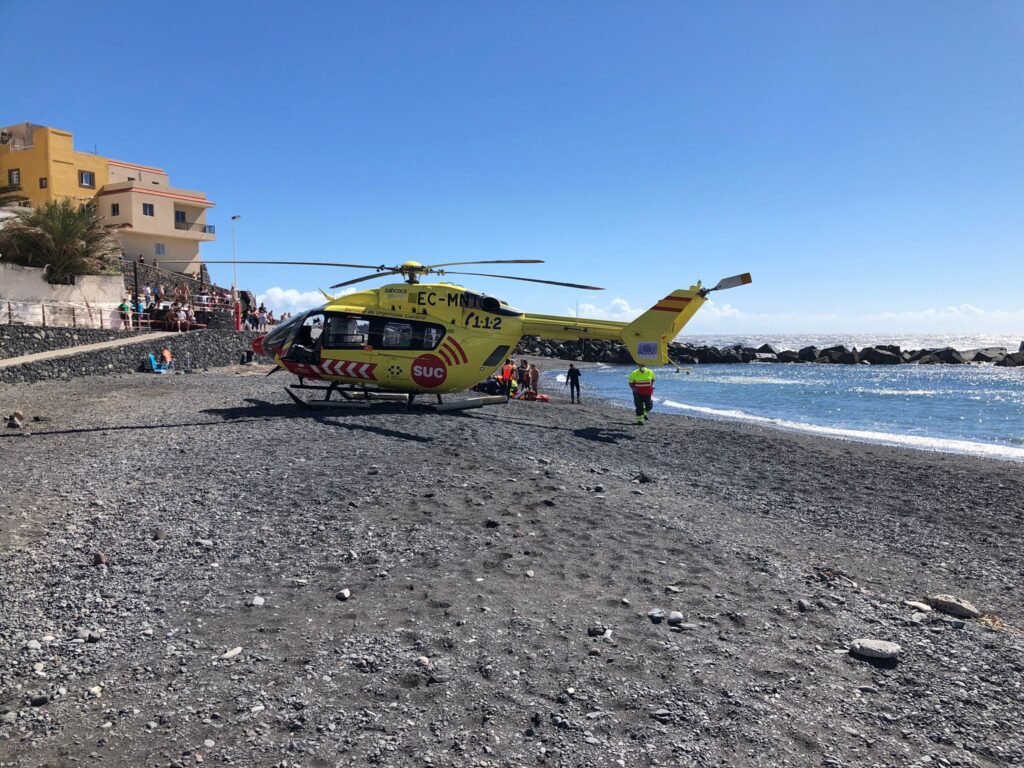 Fallece un buceador en la costa de Arico, en Tenerife