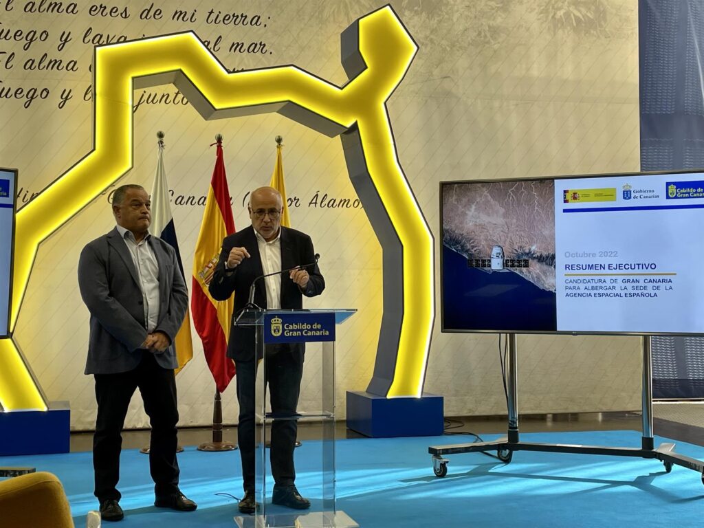 Gran Canaria presenta su candidatura a la Agencia Espacial Española