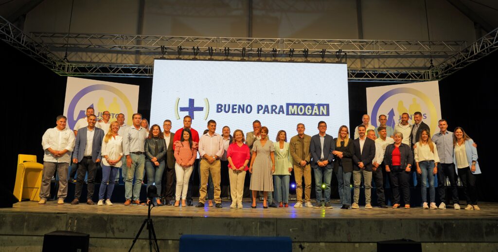 Onalia Bueno presenta su nuevo proyecto 'Juntos por Mogán'