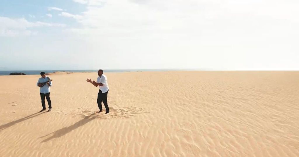 'Con el timple a cuestas', con los deportes autóctonos