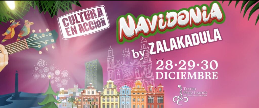 'Navidonia' homenajea la Navidad en el Pérez Galdós