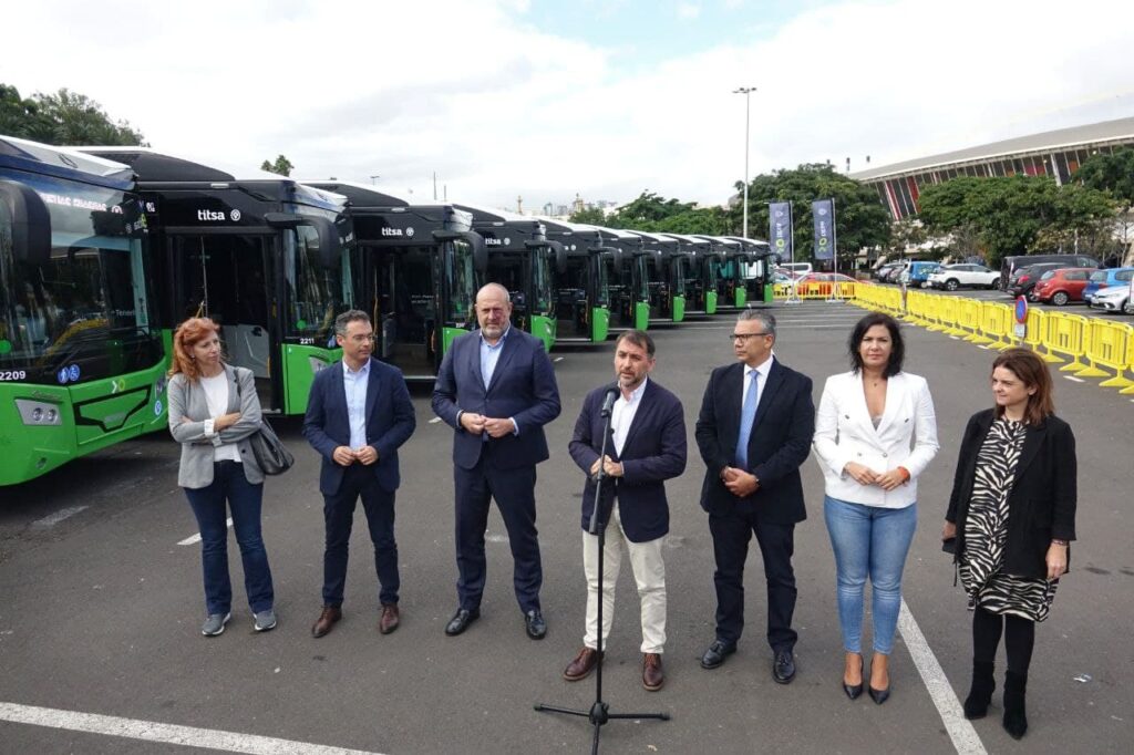 Nuevas guaguas para Santa Cruz de Tenerife