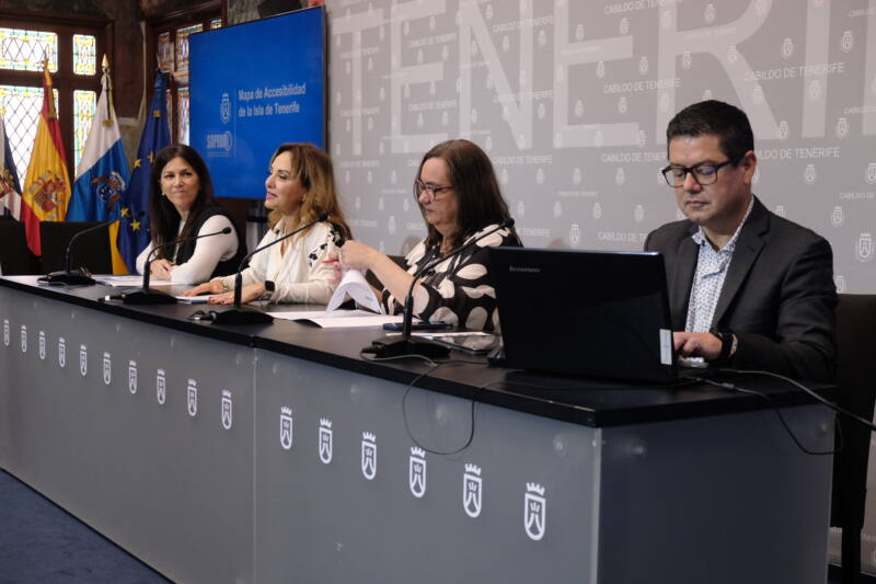 El Cabildo de Tenerife presenta el Mapa de Accesibilidad de la isla