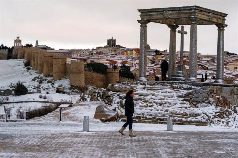 La borrasca Fien impulsará aire ártico y nevadas en cotas bajas