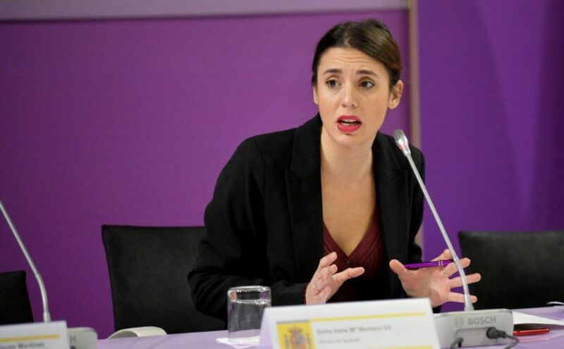 Irene Montero descarta dejar su ministerio si el PSOE aprueba sin acuerdo la reforma de la ley del sólo sí es sí