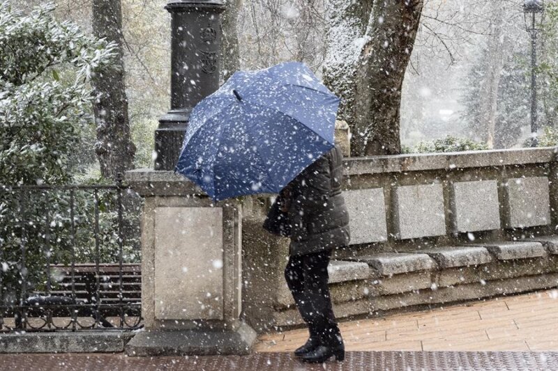 La borrasca Fien impulsará aire ártico y nevadas en cotas bajas