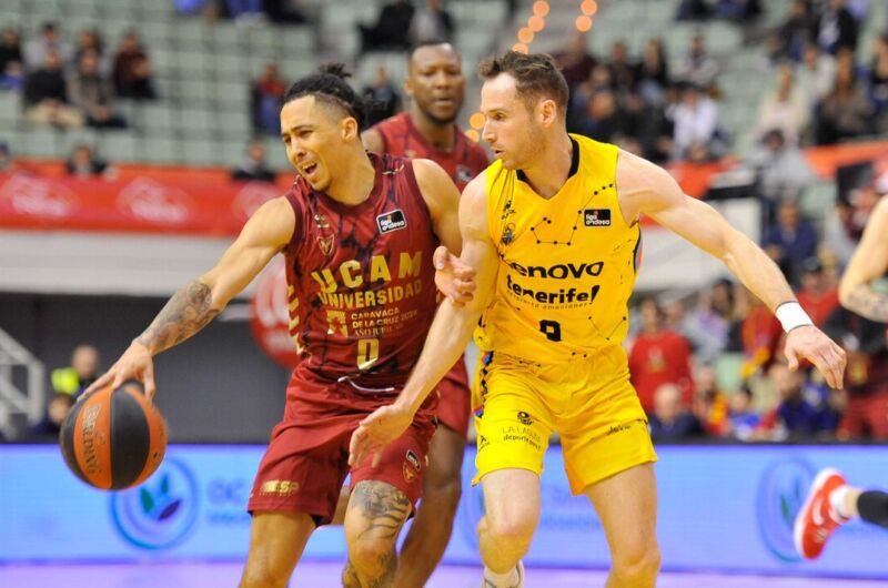 85-64. El Lenovo Tenerife cae en su intento de obtener el liderato ante el UCAM