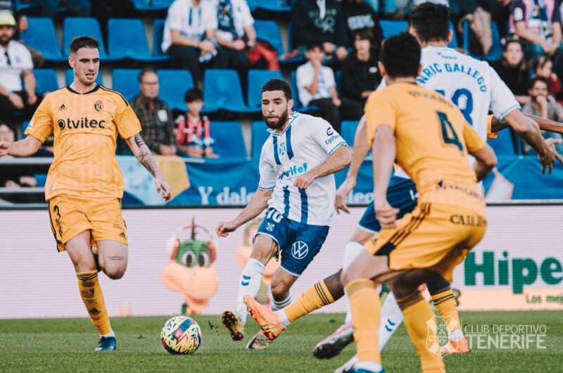 0-0. Reparto de puntos entre el CD Tenerife y la SD Ponferradina