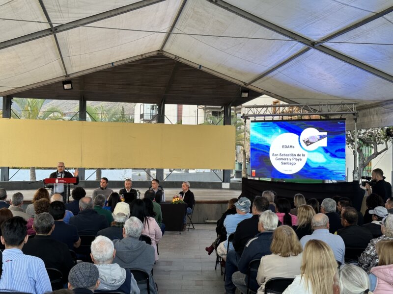 La Gomera prevé generar hasta 3.000 metros cúbicos de agua con la desaladora en Playa de Santiago