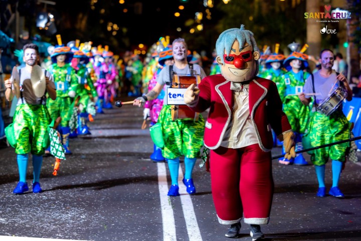 Imagen de la Cabalgata Anunciadora del Carnaval de Santa Cruz de Tenerife / Archivo 