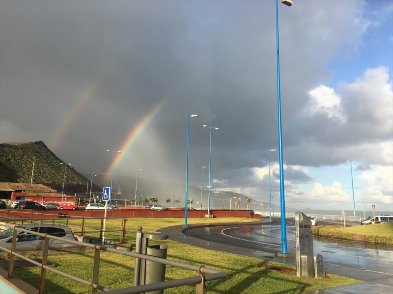 La lluvia y el frío arrecian Canarias y podrían dejar nieve en las cumbres