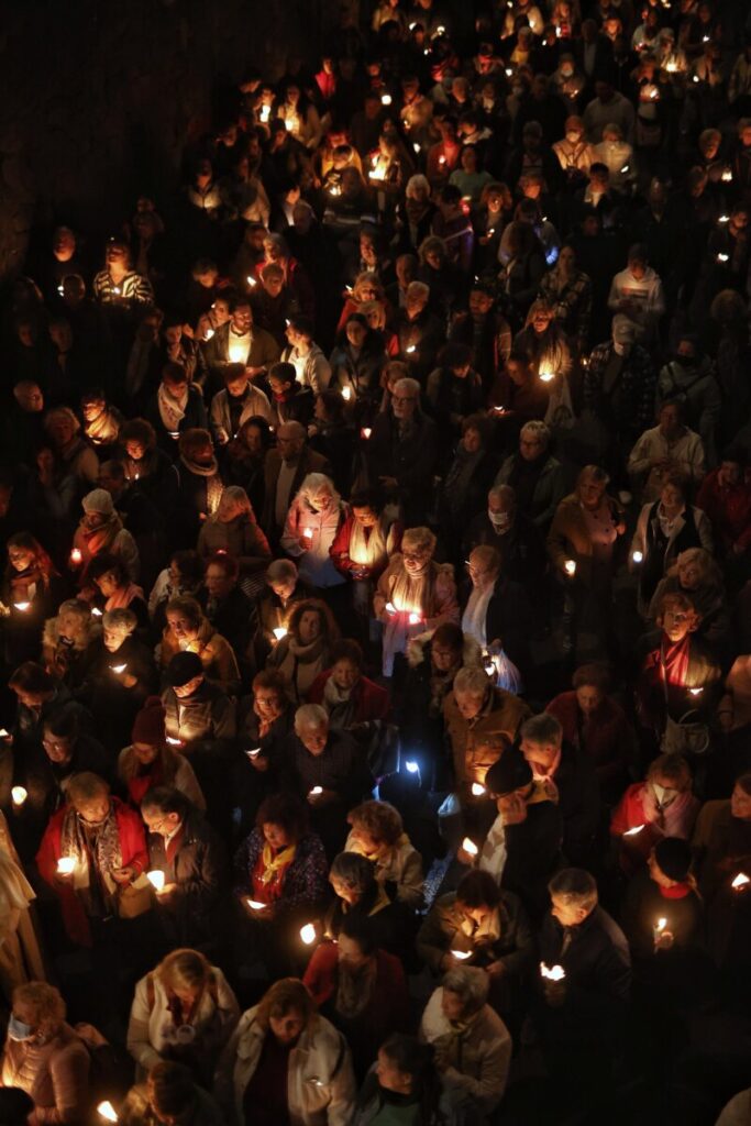 Procesión de Las Candelas en Candelaria, Tenerife. Archivo