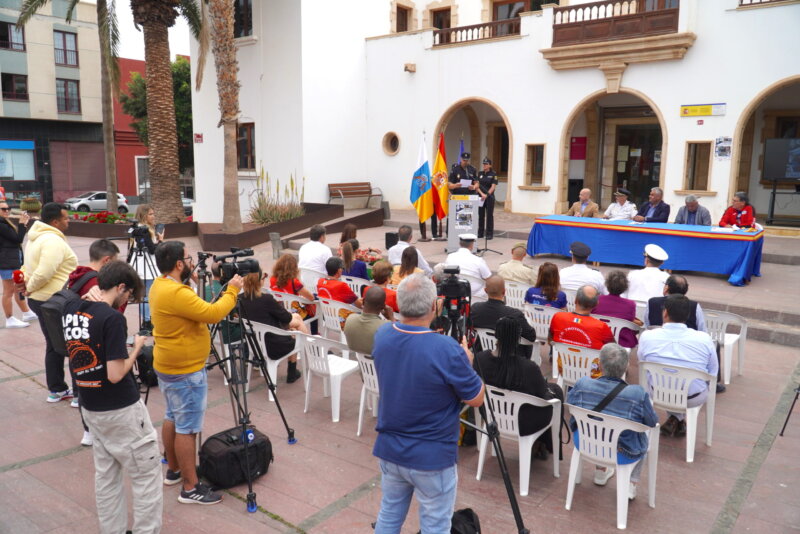 La carrera solidaria "Ruta 091" de Policía Nacional llega Puerto del Rosario