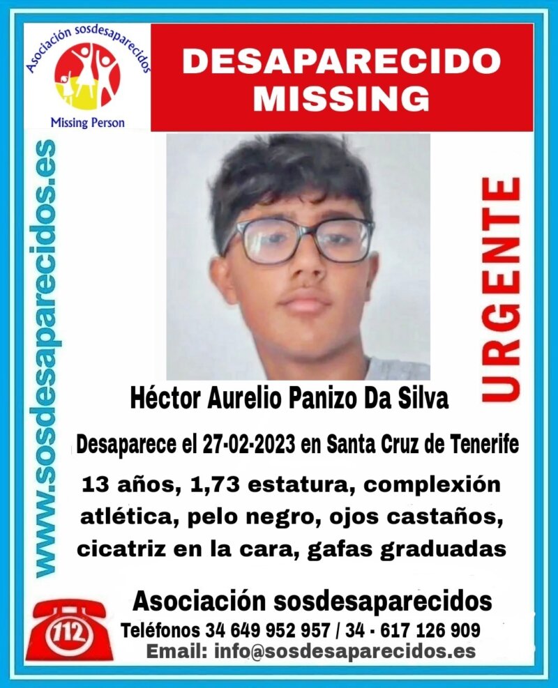 Se busca en Tenerife desde el pasado 27 de febrero