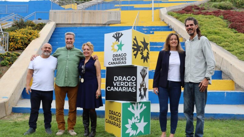 El cabeza de lista a la presidencia del Gobierno de Canarias, Alberto Rodríguez, definió al equipo de Drago Verdes Canarias como una fuerza que "viene a cambiar todo lo necesario"