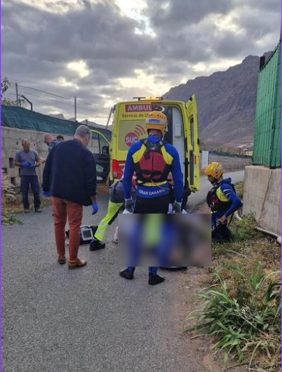 Un hombre fallece en La Aldea de San Nicolás tras caer en un estanque