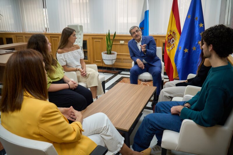 Alumnos del IES Pérez Galdós presentan su proyecto para el concurso Eustory Iberia