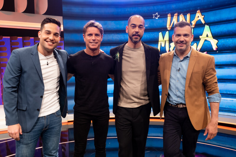 David Ascanio, Jose Croissier y Dani Calero en ‘Una mala noche'