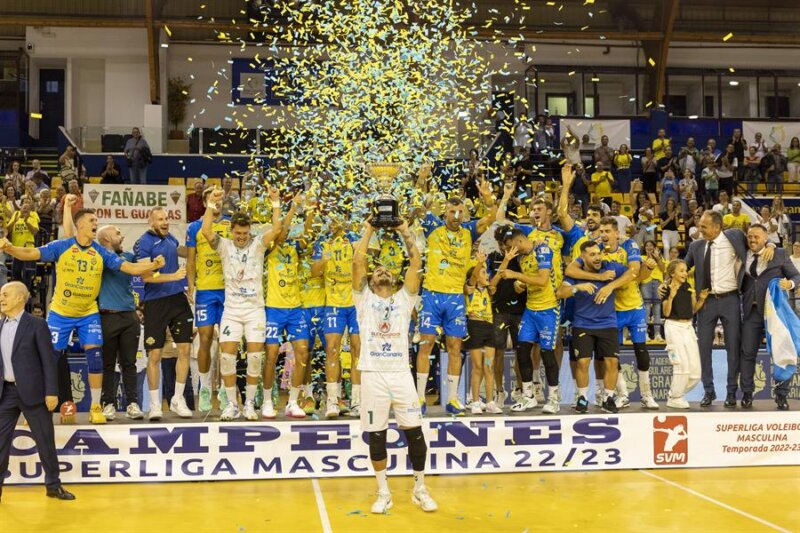 3-1. El Guaguas se lleva la Superliga de Voleibol Masculina