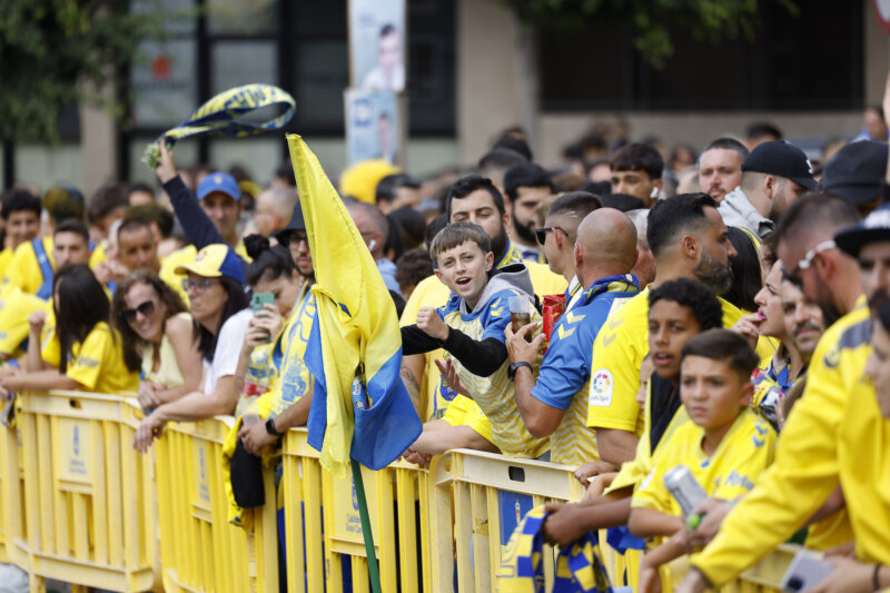 El partido Las Palmas-Alavés, en imágenes