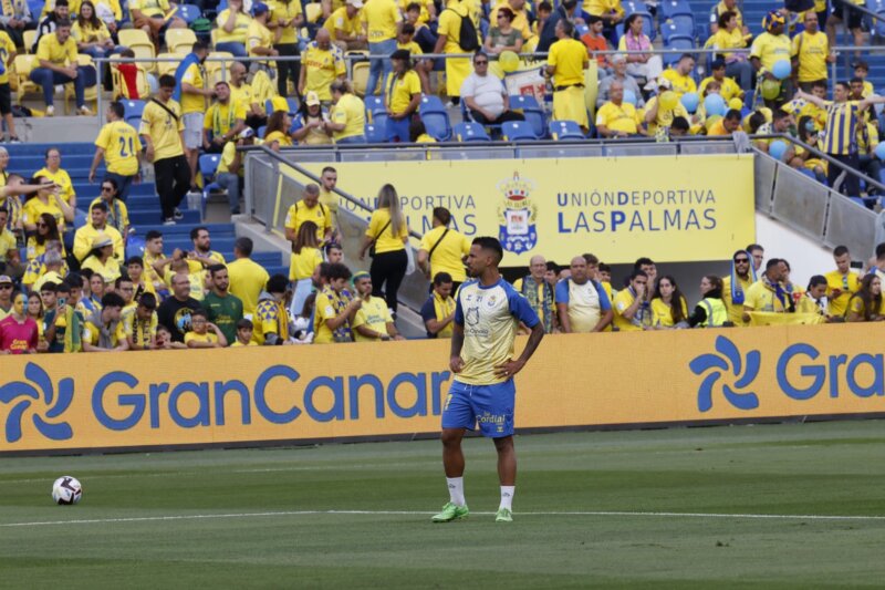 El partido Las Palmas-Alavés, en imágenes