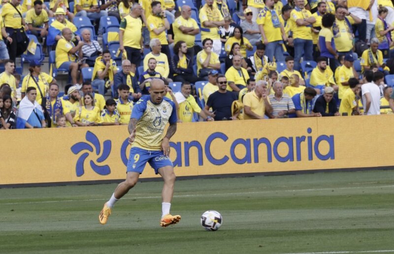 El partido Las Palmas-Alavés, en imágenes