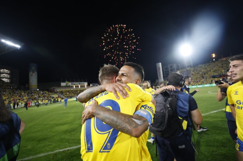 El partido Las Palmas-Alavés, en imágenes