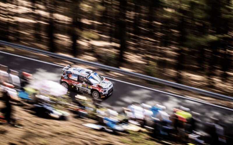 Imagen de archivo de uno de los coches en competición / Rally Islas Canarias