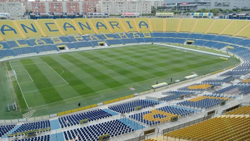 El partido Las Palmas-Alavés, en imágenes