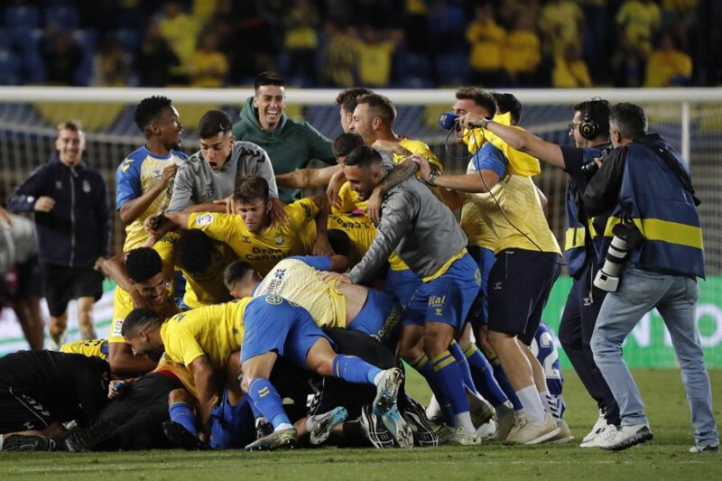 ascenso ud las Palmas