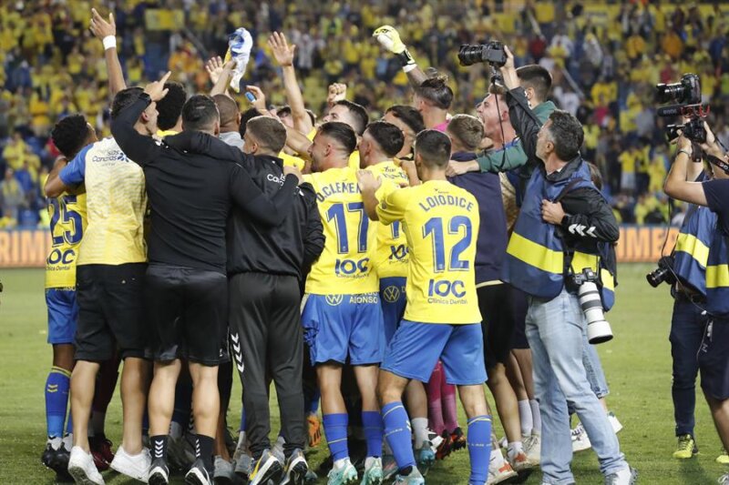 ascenso ud las Palmas