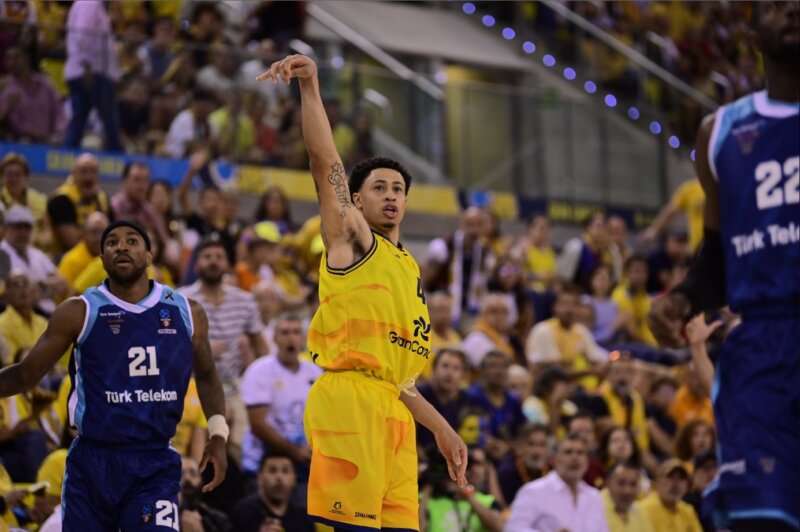 71-67. El CB Gran Canaria gana la Eurocopa por primera vez en su historia