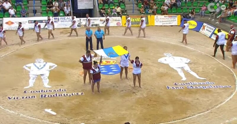 Luchada Institucional del Día de Canarias